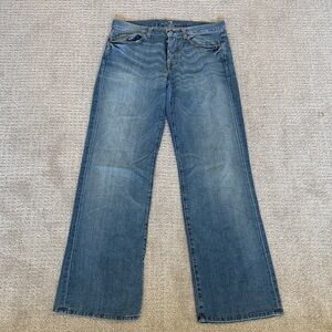 7 For All Mankind Men's Relaxed Fit Jeans in Blue